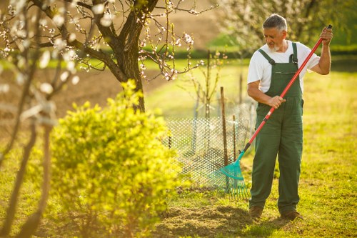 Inspectors conducting a supplier audit at a nursery
